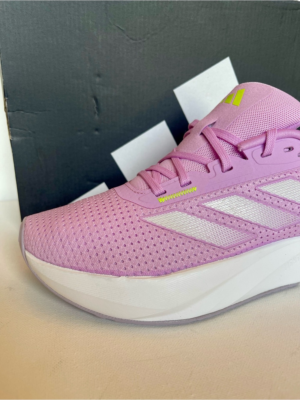 NIB ADIDAS WOMENS DURAMO SL LIGHTMOTION RUNNING SHOES BLISS LILAC SIZE 8.5 - Picture 5 of 12